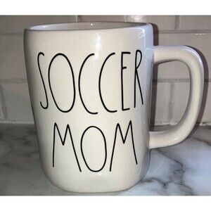 Rae Dunn Artisan Collection Soccer Mom Mug Coffee Tea Mug Sports World Cup
